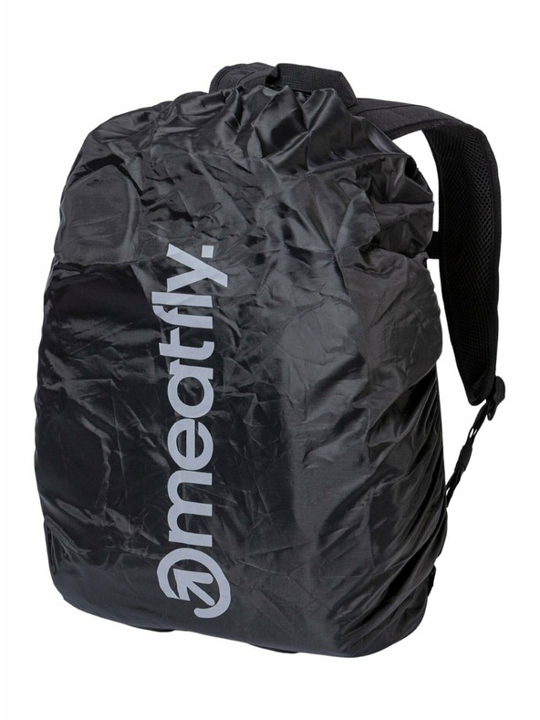Meatfly Meatfly Rucksack Raiden Schwarz Big Shock/Michek 28 L