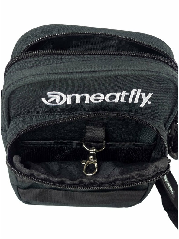 Meatfly Meatfly Herrentasche Hardy Charcoal | Grau | Volumen 1,5 L