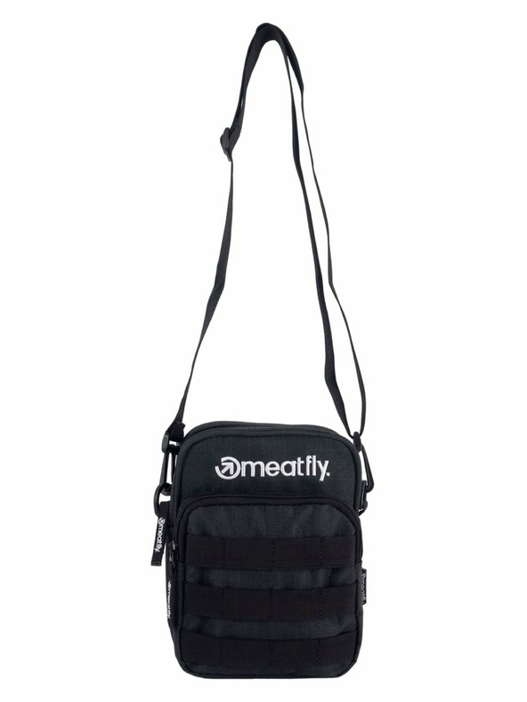 Meatfly Meatfly Herrentasche Hardy Charcoal | Grau | Volumen 1,5 L