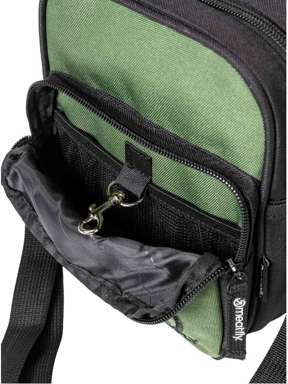 Meatfly Meatfly Herrentasche Hardy Dark Olive | Grün | Volumen 1,5 L