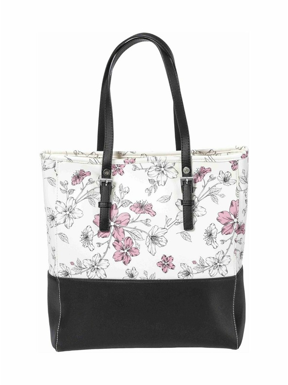 Meatfly Meatfly Tasche Slima Blossom White | Weiß | Volumen 12 L