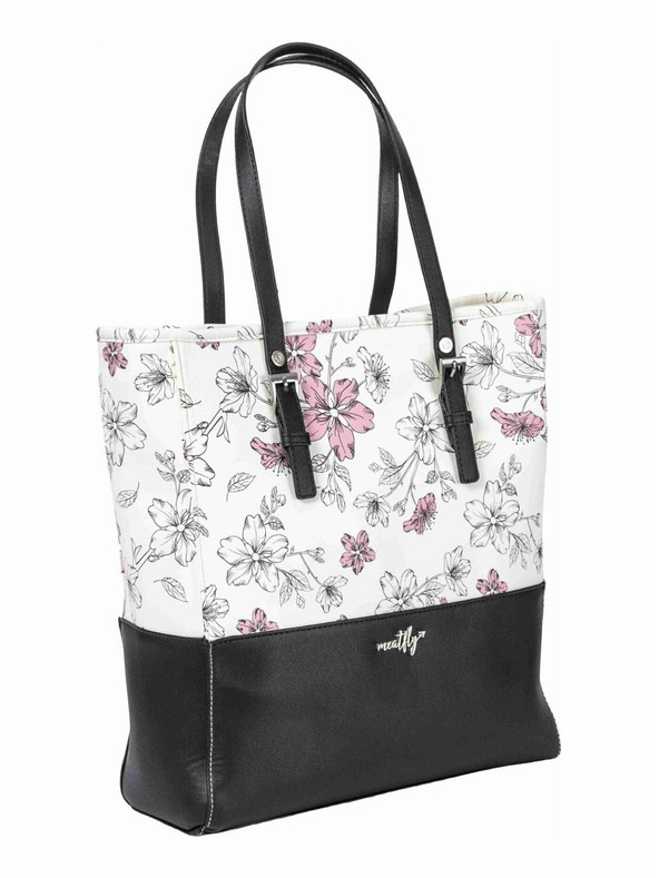 Meatfly Meatfly Tasche Slima Blossom White | Weiß | Volumen 12 L