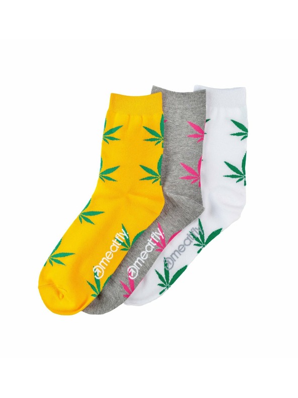 Meatfly Meatfly Damen Socken Ganja Girl Geschenkpack | Mehrfarbig | Größe