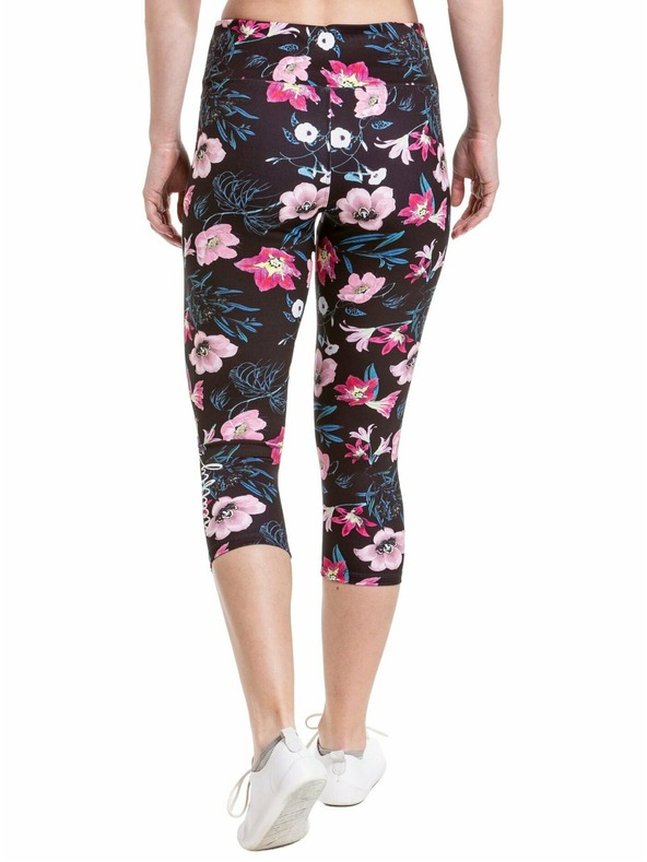 Meatfly Meatfly Damen Leggings Edna Hibiscus | Blumen | Größe