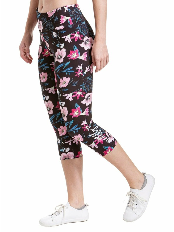 Meatfly Meatfly Damen Leggings Edna Hibiscus | Blumen | Größe