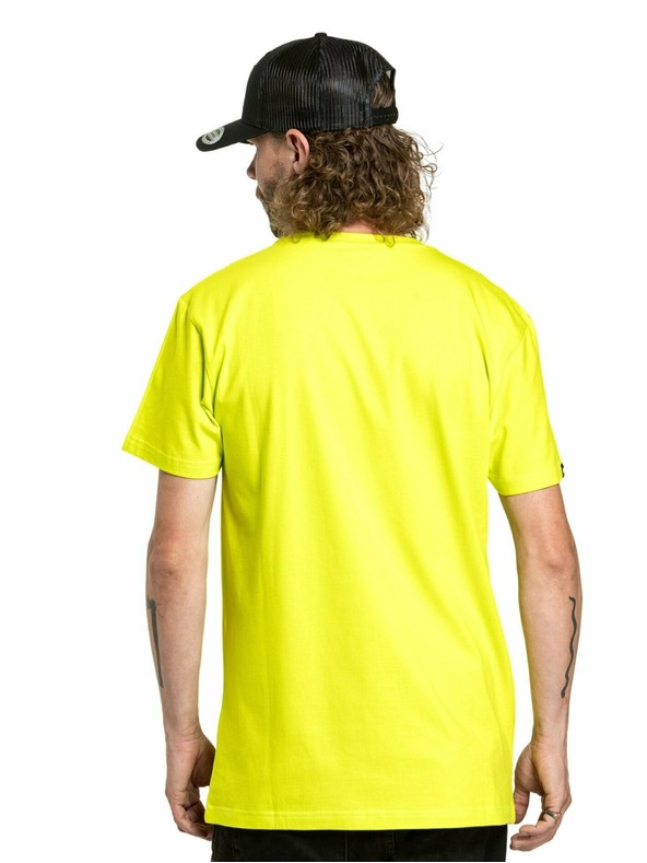 Meatfly Meatfly Herren-T-Shirt MF Logo Safety Yellow | Gelb | Größe