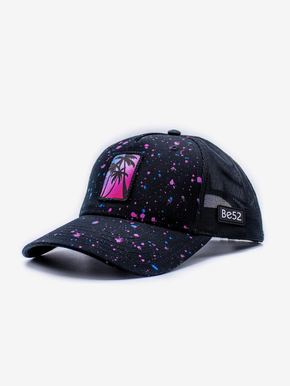 Be52 Be52 Palms Splash Premium-Kappe blau/rosa