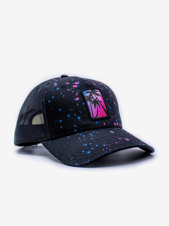 Be52 Be52 Palms Splash Premium-Kappe blau/rosa