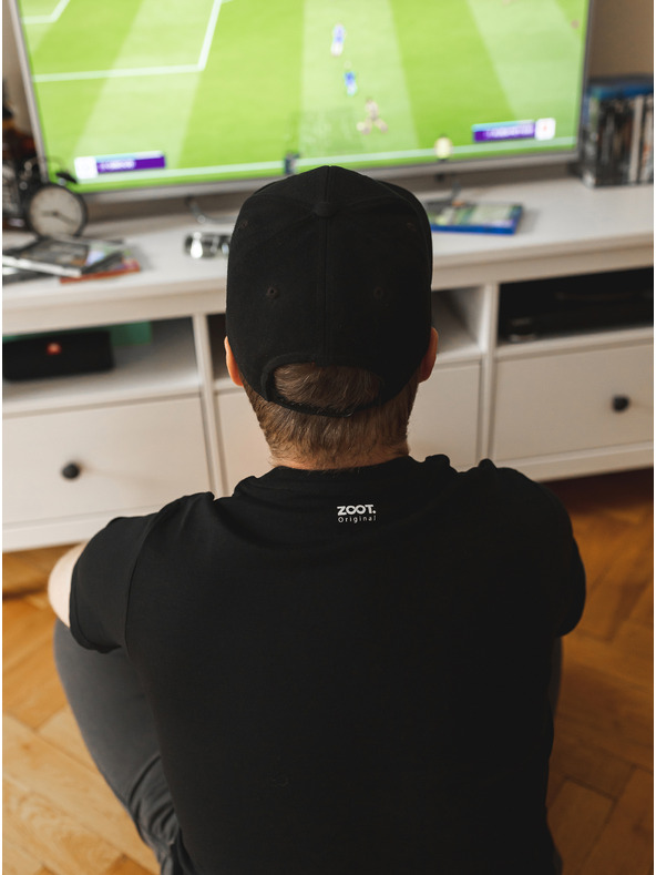 ZOOT.Original Schwarzes Herren ZOOT Original T-Shirt Í EJ SPORTS C N GEJM