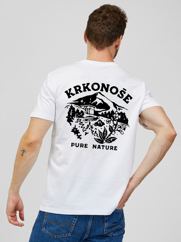 ZOOT.Original Weißes Herren-T-Shirt ZOOT.Original Riesengebirge