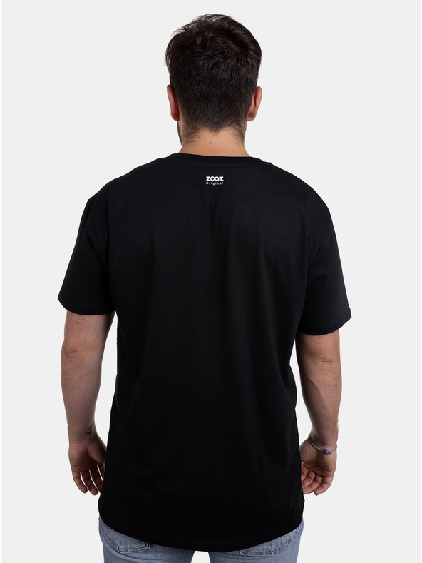 ZOOT.Original Schwarzes Herren ZOOT Original T-shirt Schreiben wir heute?
