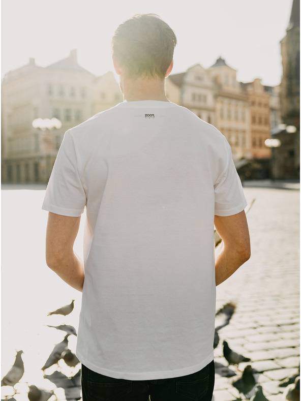 ZOOT.Original Weißes Herren ZOOT Original T-Shirt Taube