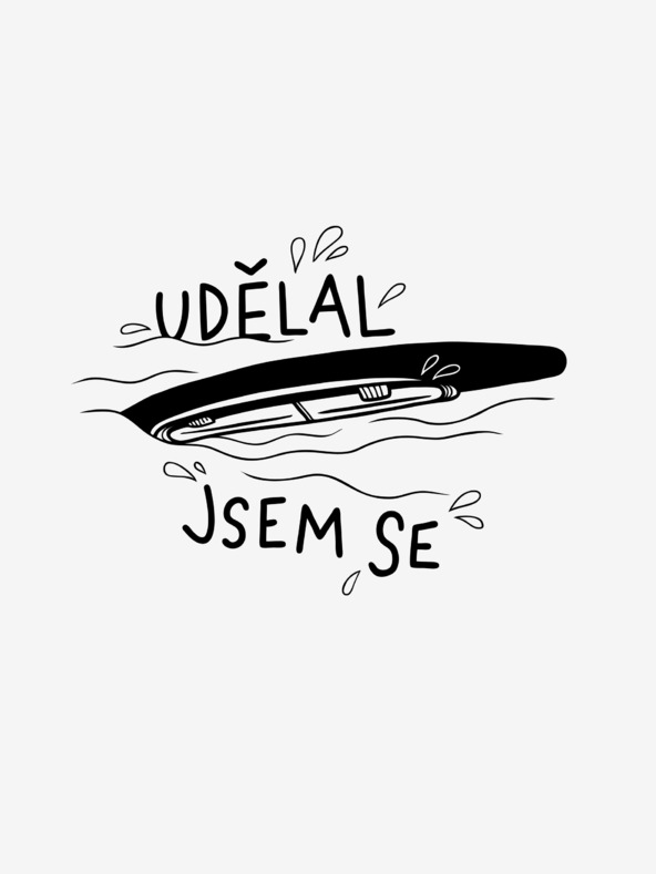 ZOOT.Original Weißes Herren-T-Shirt ZOOT.Original I'm done