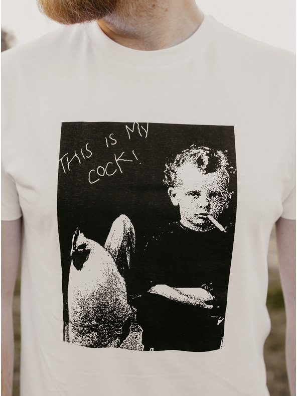 ZOOT.Original Weißes Herren ZOOT Original This Is My Cock Shirt
