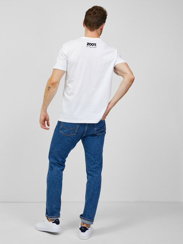 ZOOT.Original Weißes Herren-T-Shirt mit ZOOT.Original Aufdruck Boob