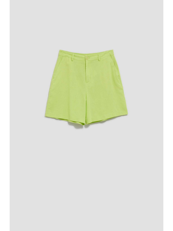 Moodo Hellgrüne Moodo Shorts für Damen