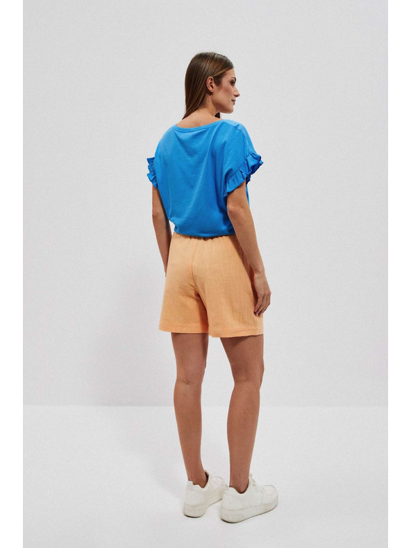 Moodo Orangefarbene Moodo Shorts für Frauen