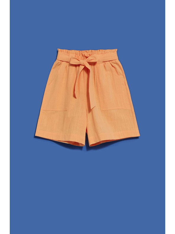 Moodo Orangefarbene Moodo Shorts für Frauen