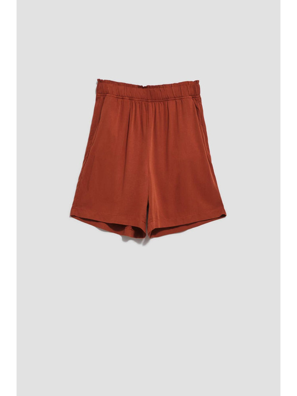 Moodo Braune Damen Shorts Moodo