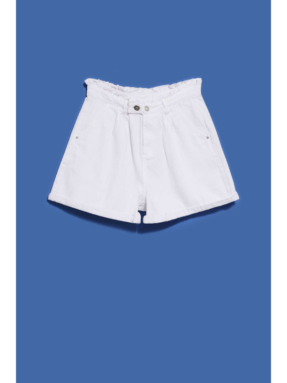Moodo Weiße Damen Moodo Shorts