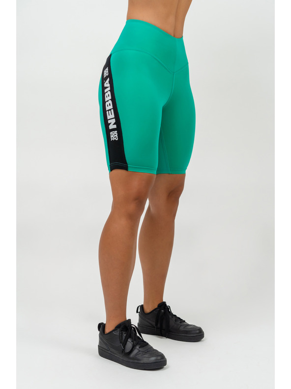 Nebbia Hochtaillierte Radlerhose ICONIC 238 XS,grün