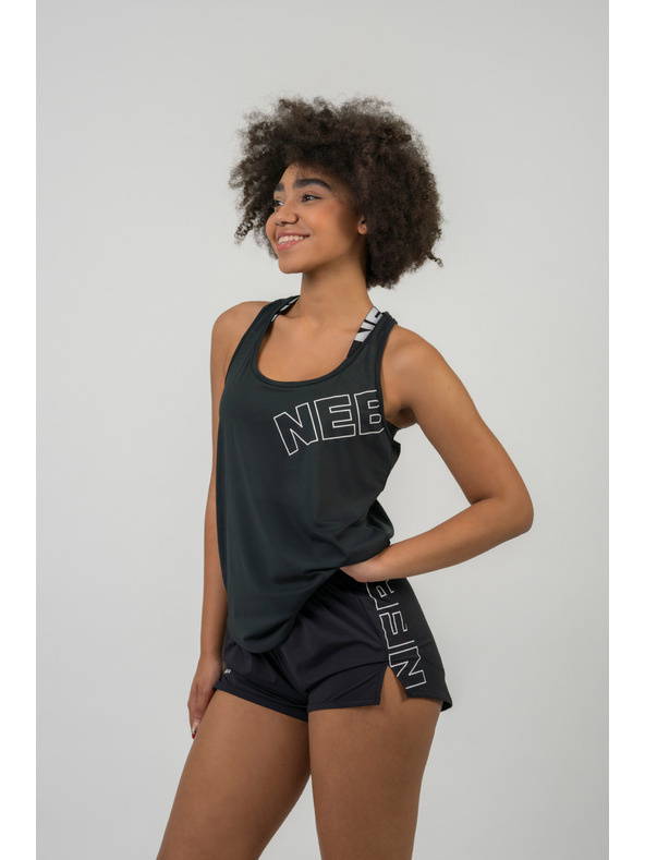 Nebbia FIT Activewear-Shorts mit versteckter Tasche 442 XS,schwarz
