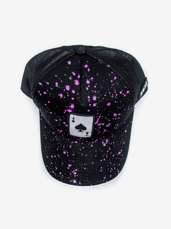 Be52 Be52 Ace Splash Basecap Premium schwarz/rosa