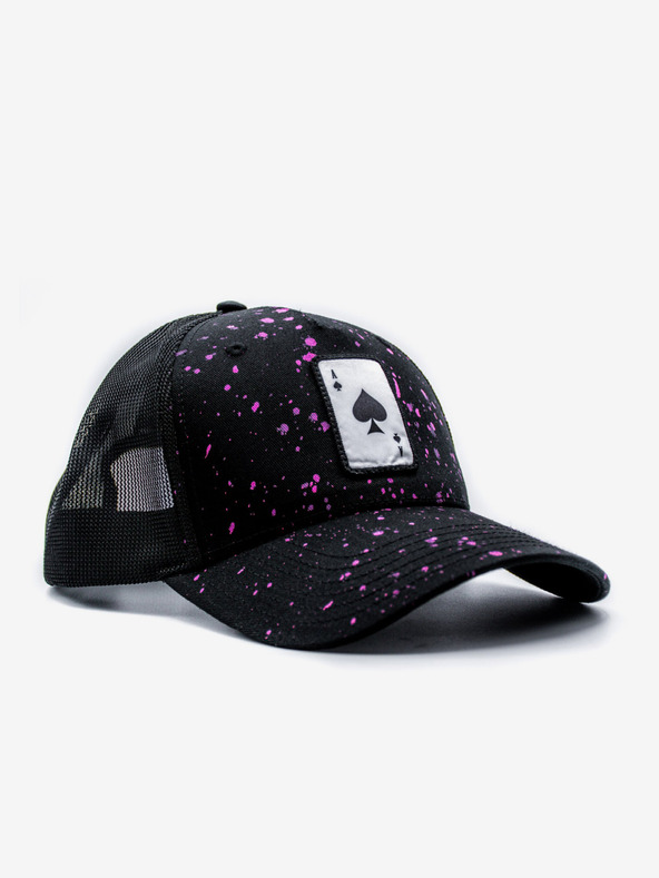 Be52 Be52 Ace Splash Basecap Premium schwarz/rosa