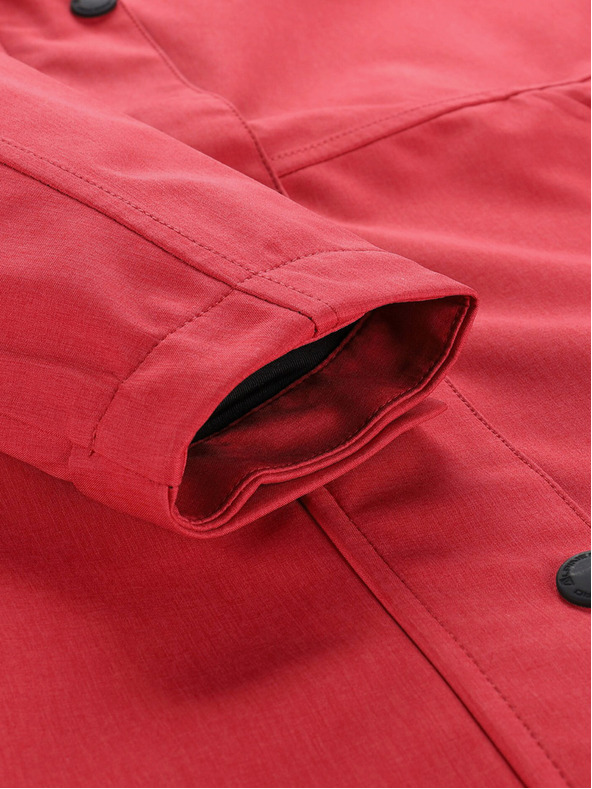 ALPINE PRO Roter Damen Wasserdichter Mantel mit PTX Membran Alpine Pro PERFETA