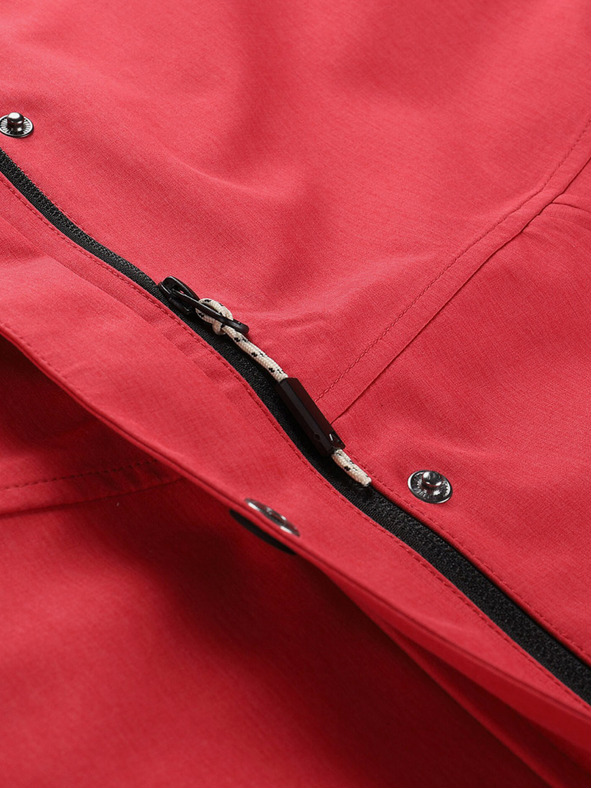 ALPINE PRO Roter Damen Wasserdichter Mantel mit PTX Membran Alpine Pro PERFETA