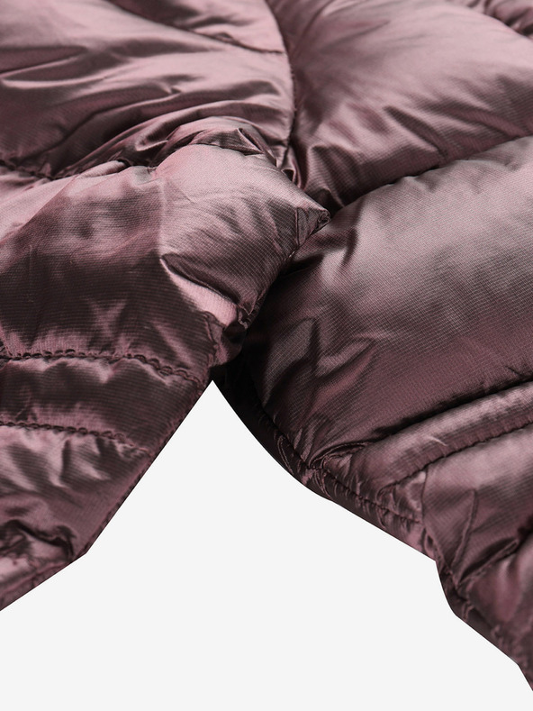 ALPINE PRO Langer ultraleichter Damenmantel ALPINE PRO OREFA rosa