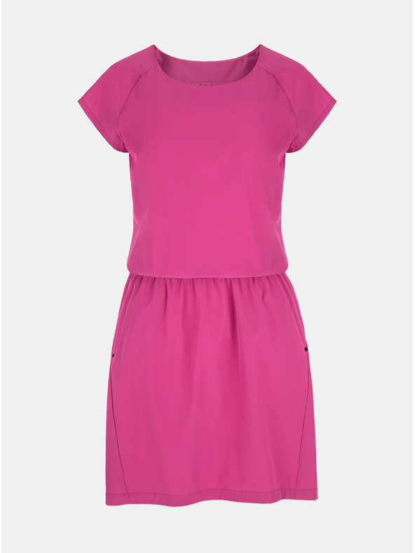 Loap Lila Kleid mit Taschen LOAP