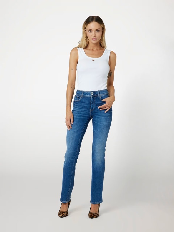 Guess Weißes Guess Damen-Tank-Top