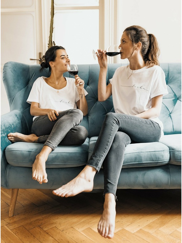 ZOOT.Original Weißes Frauen T-Shirt ZOOT Original Love