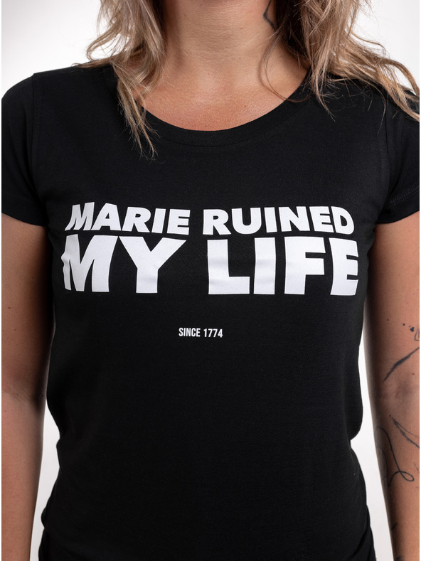 ZOOT.Original Schwarzes Unisex-T-Shirt ZOOT Original Marie Terezie