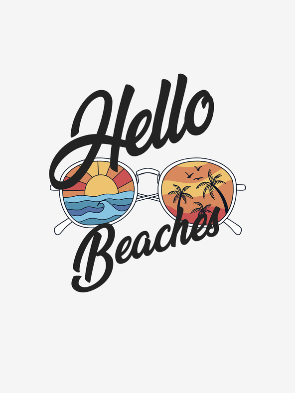 ZOOT.Original Weißes Frauen ZOOT.Original Hallo Strände T-shirt