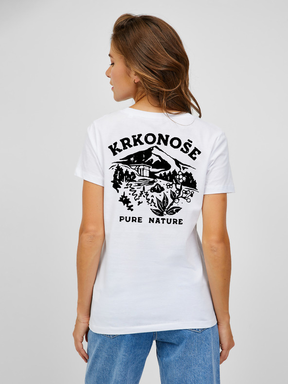 ZOOT.Original Weißes Frauen-T-Shirt ZOOT.Original Riesengebirge