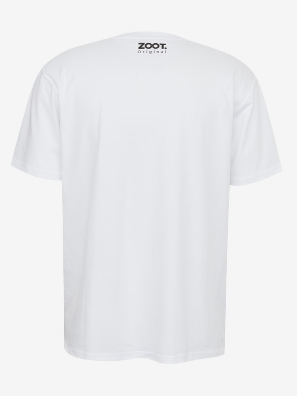 ZOOT.Original Weißes Unisex-T-Shirt ZOOT Original Demut.