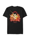 ZOOT.Fan Schwarzes Herren Disney Raging Fire Mulan T-Shirt