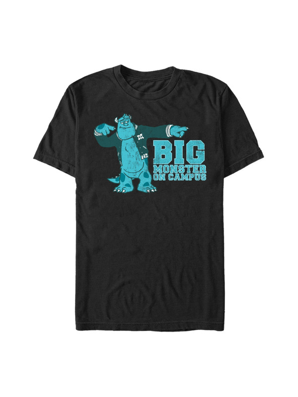 ZOOT.Fan Schwarzes Herren Pixar Big Monster T-Shirt