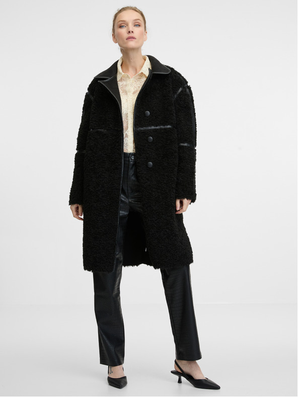 Orsay Schwarzer Damenmantel ORSAY