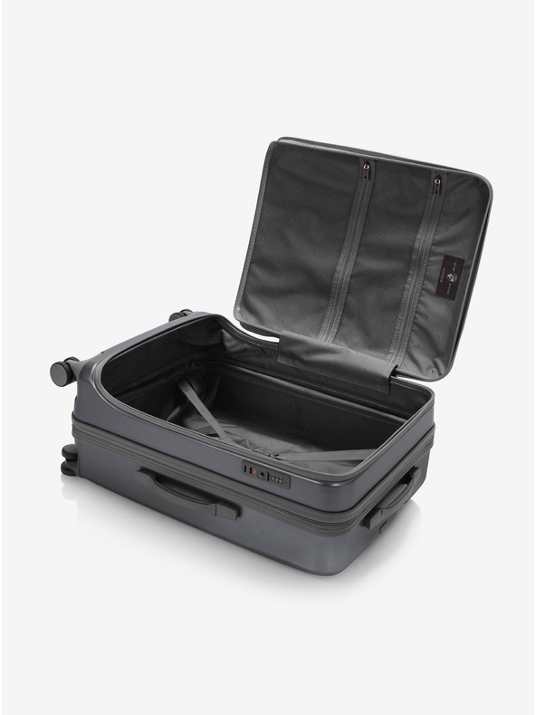 Heys Dunkelgrauer Reisekoffer Heys EZ Fashion M Charcoal