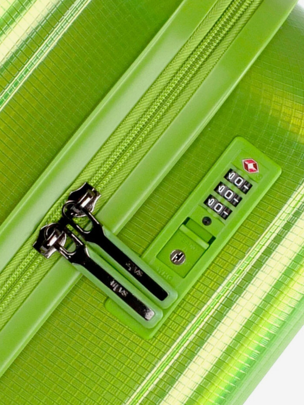 Heys 3-teiliges Reisekofferset in Hellgrün Heys Astro S,M,L Green