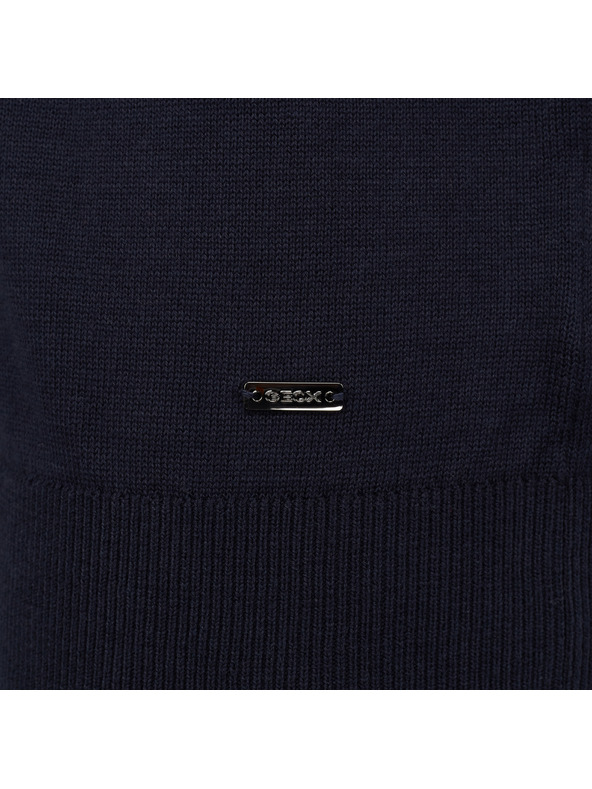 Geox Dunkelblauer Herrenpullover Geox Knit
