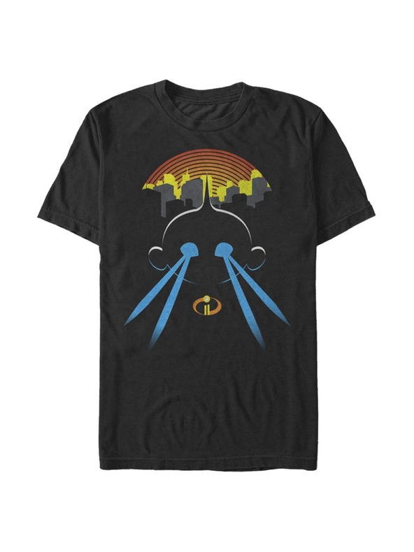 ZOOT.Fan Schwarzes Herren Pixar Lazer Eyes T-Shirt