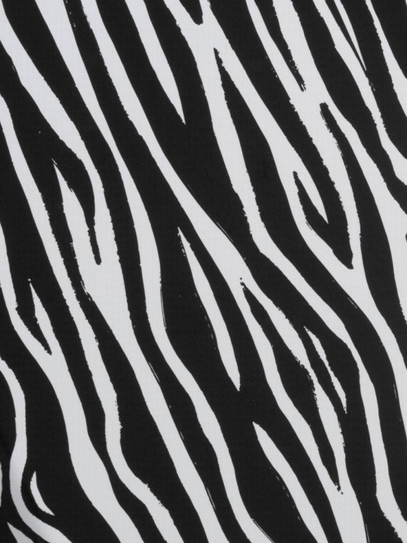 Heys Schwarz-weißer Reisekoffer mit Tiermuster Heys EZ Fashion M Zebra