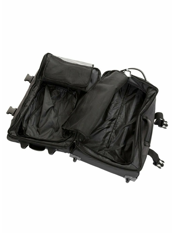 Meatfly Meatfly Koffer Contin Heather Charcoal/Black | Schwarz | Volumen 100 L