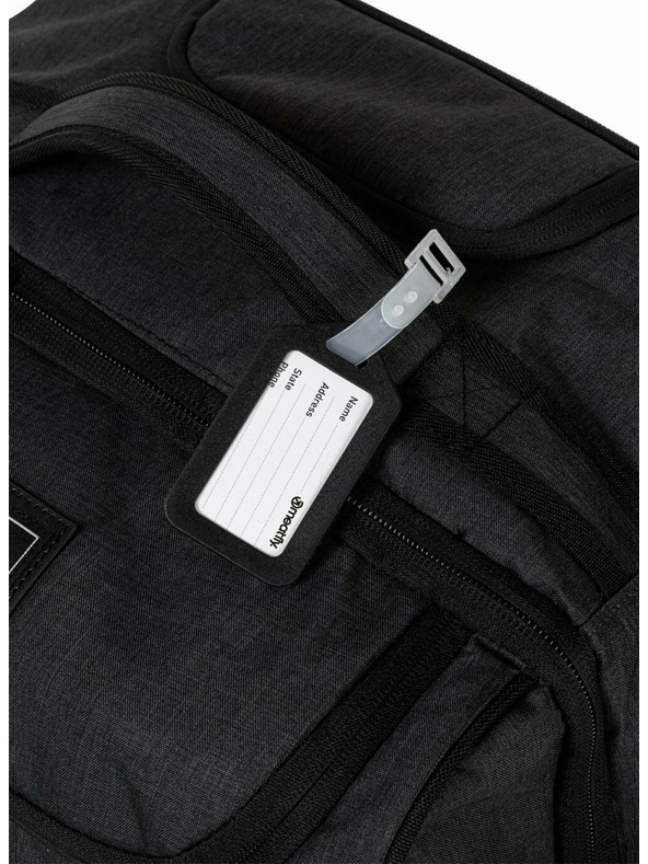 Meatfly Meatfly Koffer Contin Heather Charcoal/Black | Schwarz | Volumen 100 L