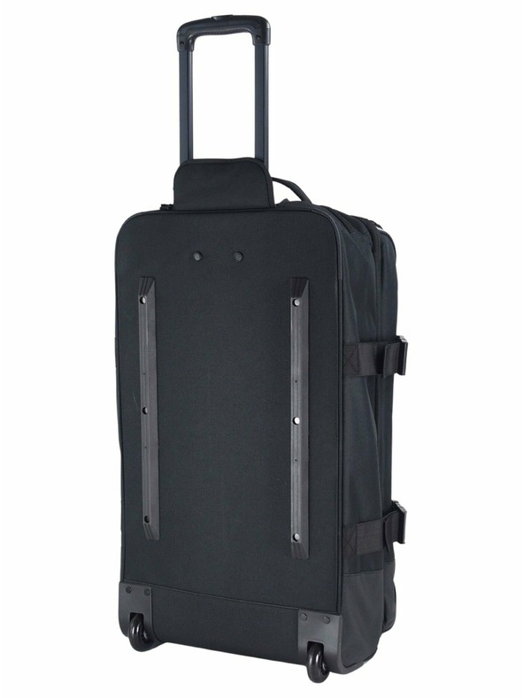 Meatfly Meatfly Koffer Contin Grey Heather | Schwarz | Volumen 100 L