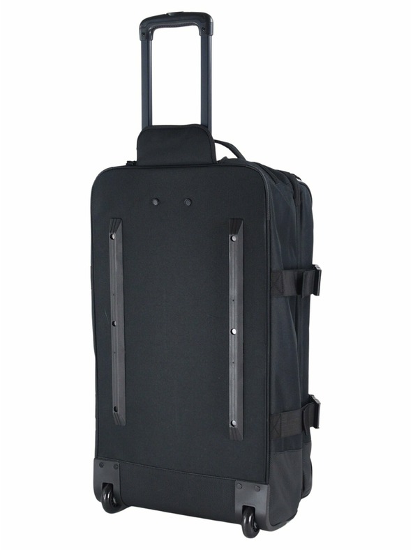 Meatfly Meatfly Koffer Contin Grey Heather | Schwarz | Volumen 100 L